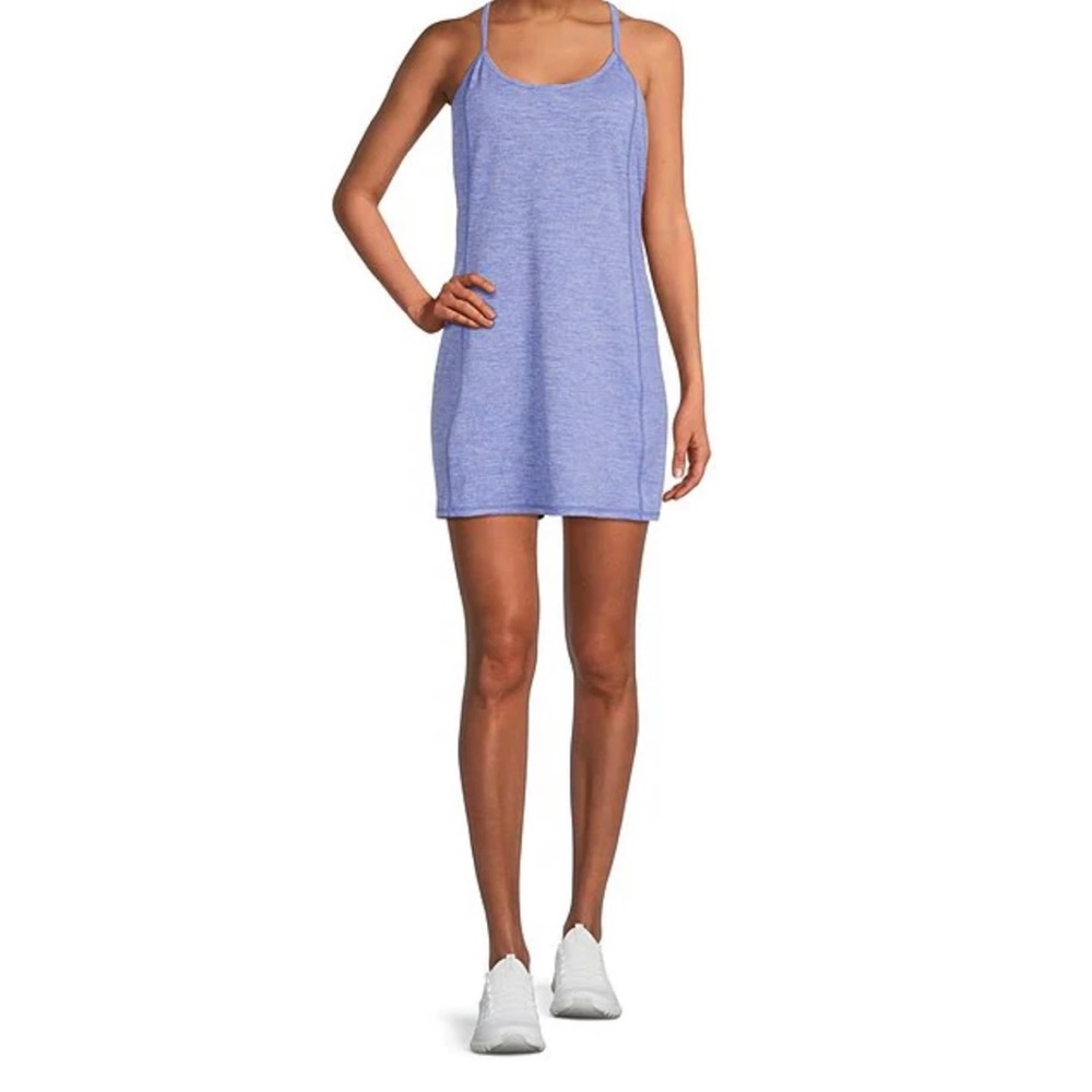 Calvin Klein Performance 4-Way Stretch Scoop
Neck Sleeveless Strappy Tank Back